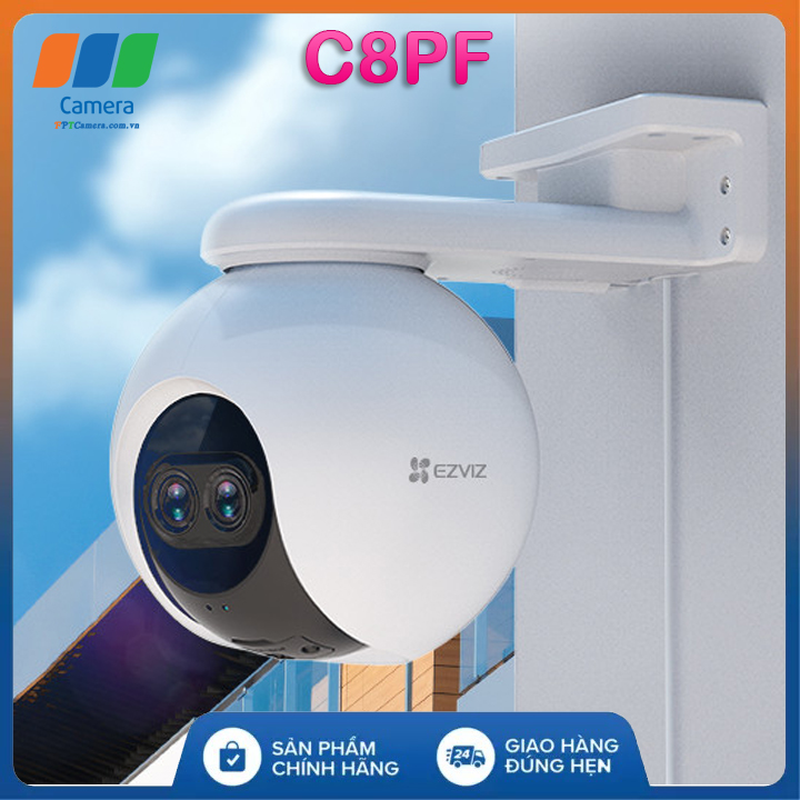 Trọn bộ Camera Hikvision C8PF Zoom quang 8X Full HD siêu nét