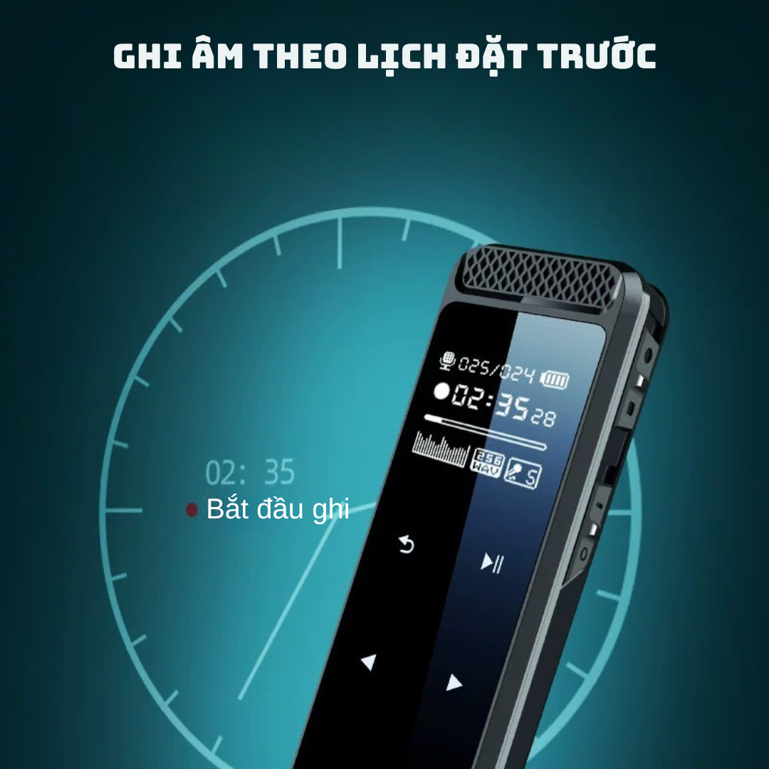 Máy ghi âm chuyên dụng G8S - Ghi âm 24h - Lọc tiếng ồn DPS - (Đầu ghi 7104NI)