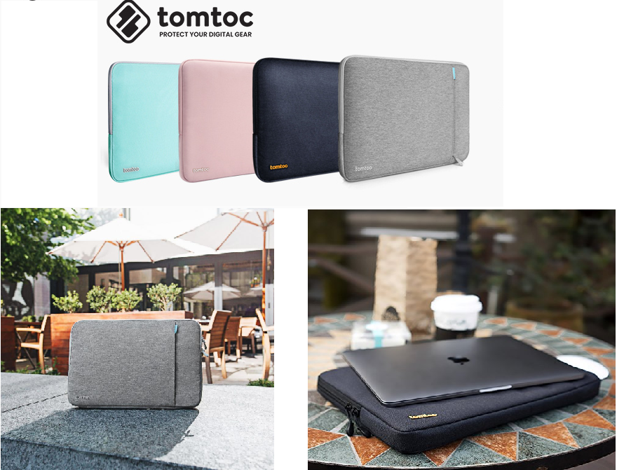 Túi chống sốc TOMTOC A13 (USA) 360° PROTECTIVE Mac 14'' Màu Đen