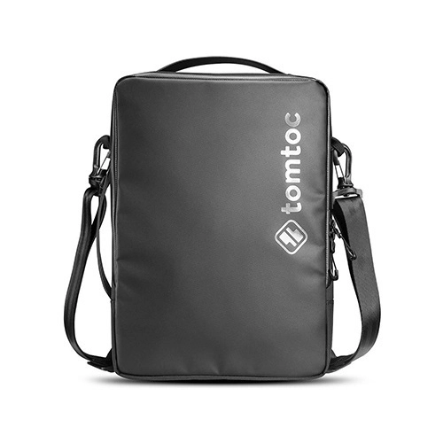 TÚI TOMTOC (USA) H14 URBAN CODURA SHOULDER BAGS FOR LAPTOP, MACBOOK Màu Đen
