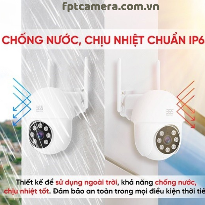 Camera ngoài trời Wifi -Smart OC2-5MP-Quay quét 360