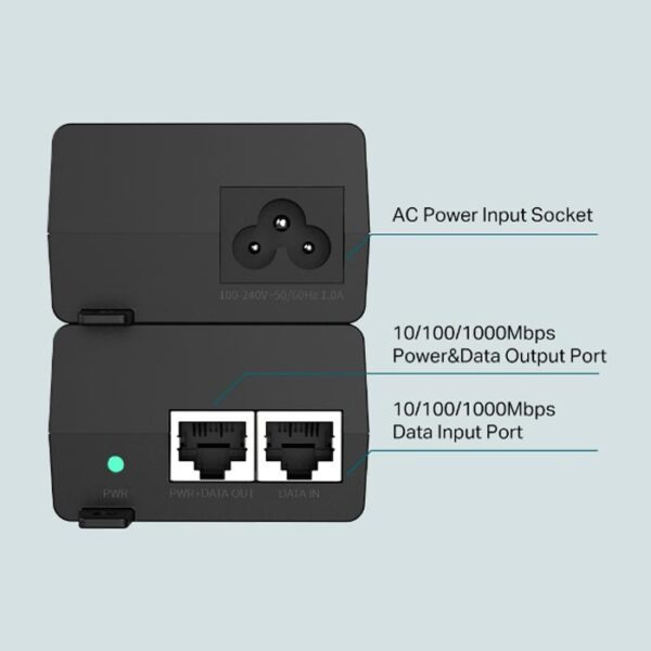 PoE+ Injector Adapter TP-LINK TL-POE160S