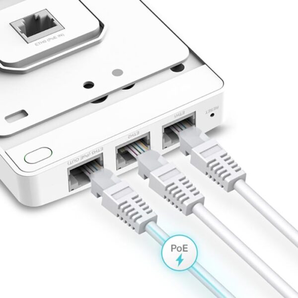 Access Point Wi-Fi Gắn Tường Chuẩn N Tốc Độ 300Mbps TP-LINK EAP615-Wall