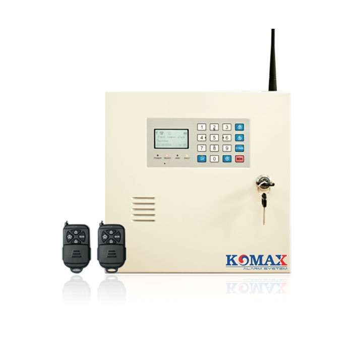 TRUNG TÂM BÁO TRỘM SIÊU BỀN KOMAX KM-999GSM – DÙNG SIM & LINE