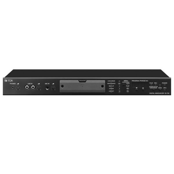 Bộ lưu bản tin ghi âm sẵn kỹ thuật số: EV-700