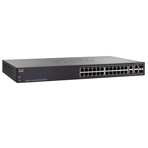 Switch Cisco SRW224G4-K9 24-port 10/100 + 4-Port Gbit