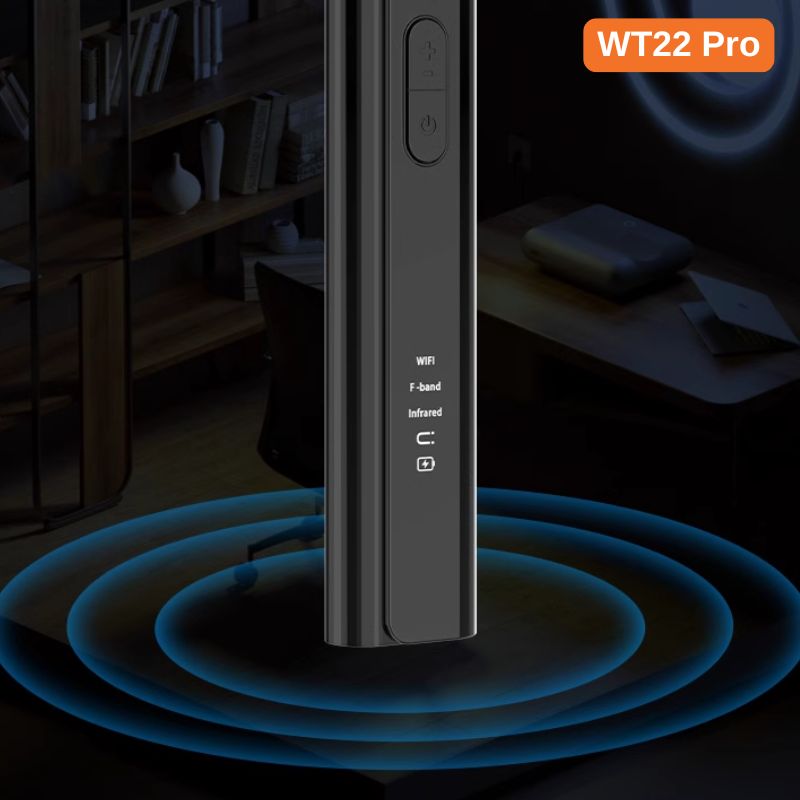 Thiết Bị Dò Máy Nghe lén, GPS, Camera ẩn… KT2/WT22 Pro